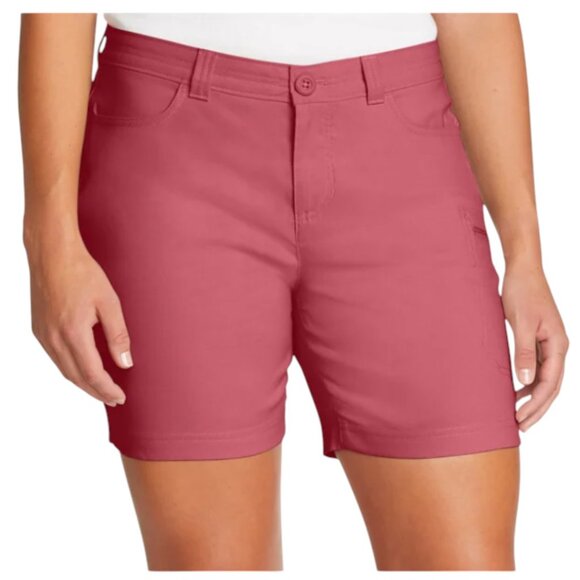 NEW Eddie Bauer 7" Tech Shorts | Coral - Picture 1 of 4